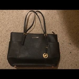 Michael Kors purse jet black